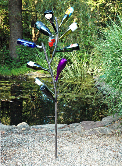Bottle Arch - Bottle Tree - Wine Bottle Tree - Bottle Trees