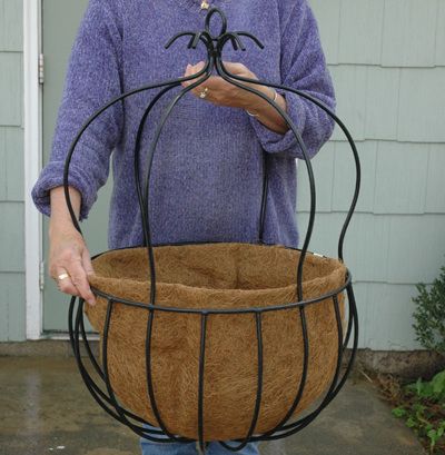 14 16 or 18 Hanging Baskets For 12 Baskets Pre-moulded to fit 12 Coco Liner Garden Pride Hanging Basket Liner