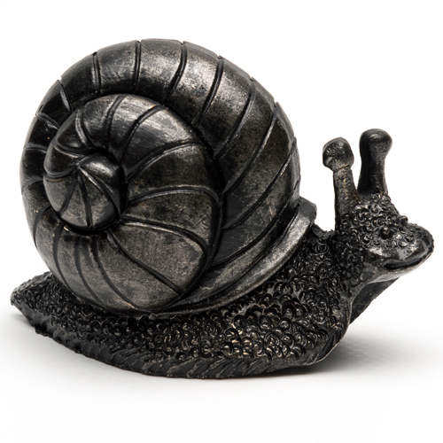 Antique Bronze Snail Pot Feet (Set of 3)