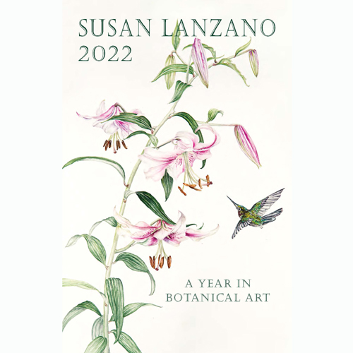 2022 Botanical Flower Wall Calendar by Susan Lanzano