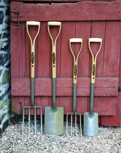 Heavy Duty Garden Digging And Border Spade And Fork Set Stainless Steel Finish
